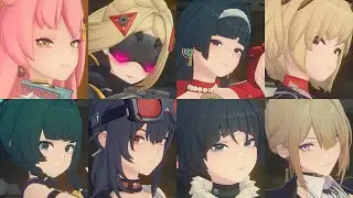 Ultimate ZZZ Flirting Stare Comparison! (All Characters + ASMR Sounds in Entrance Animations)