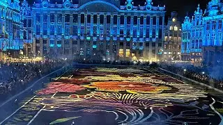 Brussels FLOWER CARPET 2024, Tapis des FLEURS BRUXELLES 2024, tapete floral de BRUSELAS 2024.