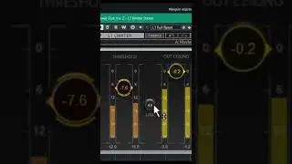 #waves L1 el poder de la limitación en un sencillo pero efectivo procesador de dinámica.