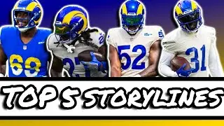 Top 5 Storylines Of The LA Rams 2021 Training Camp!