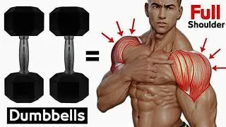 1 Minute Shoulders Workout With DUMBBELLS