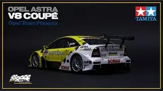 Сборка модели "Opel Astra V8 coupe", 1:24 (TAMIYA)
