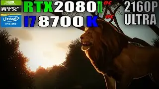 Planet Zoo | RTX 2080TI | I7 8700K | 4K (Ultra Settings) Benchmark