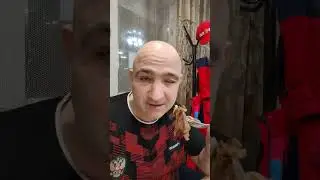 жареные ребра. 