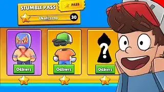Kupiłem CAŁY NOWY STUMBLE PASS i ODBLOKOWAŁEM *UKRYTY SKIN* w Stumble Guys!
