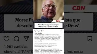 Descanse em paz Peter Higgs
