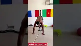 Fitness With Francis 💪🏿Try this 🔥 Full Body Workout ‪⚡️ :30 seconds each exercise, 5 rounds.