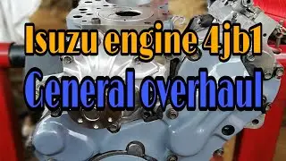 #Isuzu #4JB1 #tutorialyoutube  Isuzu 4JB1 Engine overhaul