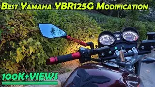 Best Modification Yamaha YBR125G || Best Modified YBR || Cost Detail || Comfort Rides