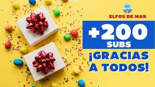 SORTEO 200 SUBS EN YOUTUBE + NUEVAS NOVEDADES || #ElfosDeMar