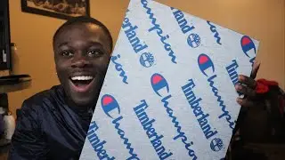 UNBOXING TIMBERLAND X CHAMPION BOOTS COLLAB *MUST WATCH*