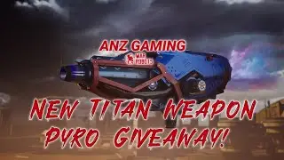 War Robots New Titan weapon Pyro giveaway for 7 lucky subscriber's only 