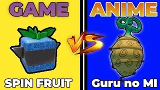 I FIXED the Spin Fruit (Bloxfruits)