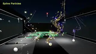 Spline Butterfly particles niagara