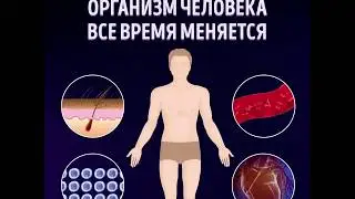 Организм человека все время меняется
