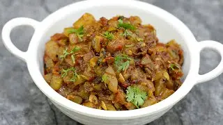 झटपट कमी वेळेत तयार होणारी काकडीची भाजी | Kakadichi Bhaji | Maharashtrian Recipes