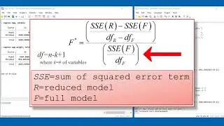 The Details of the General Linear F-test