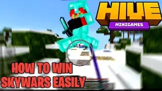 How To Win The Hive Skywars Easily In Minecraft PE | Android, ios, Pc