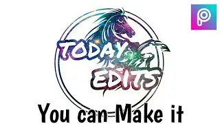 Awesome Logo Design | Picsart Logo Editing Tutorial | How to make logo by Today Edits