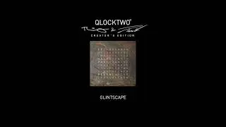 QLOCKTWO CREATOR'S EDITION GLINTSCAPE #QLOCKTWO #creatorsedition #artwork