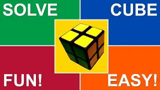 How To Solve A 2x2x2 Cube Without Algorithms? Fun & Easy Method!