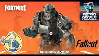 Fallout In Fortnite?! | T-60 Power Armor Skin 9 Elim Zero Build Showcase