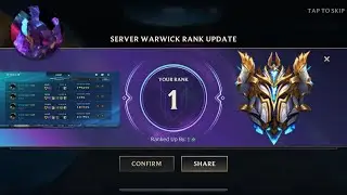 What A Rank 1 Warwick Looks Like