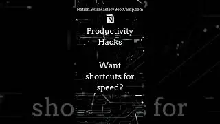 Notion Tips | Navigate Notion with Lightning Speed!