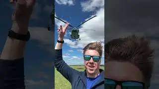 Хороший день, спокойные полеты на ми-8
