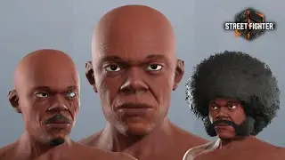 Creating Samuel L. Jackson in Street Fighter 6