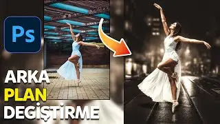 PHOTOSHOPTA ARKA PLAN DEĞİŞTİRME | Profesyonel Renk Düzenleme | PHOTOSHOP DERSLERİ