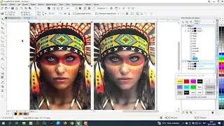 SIMULADO DE COLORES EN CORELDRAW | SEMITONOS EN CORELDRAW | SERIGRAFIA FACIL | MACRO PARA COREL DRAW