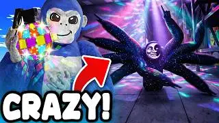I Trolled EVERY MONSTER with the NEW DISCO GRENADE in Scary Baboon! (Scary Baboon VR)