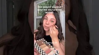 The Easiest Makeup Routine EVER! ✨ | #makeup #makeupforbeginners #makeuptutorial #makeuphacks