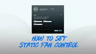 How to Set Static Fan Control on 