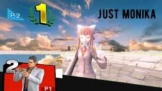 Just Monika Smash DLC victory pose!