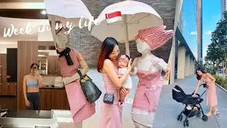 WEEK IN MY LIFE AS A NEW MOM | Living In Singapore VLOG! What I Eat At 2 Months Postpartum