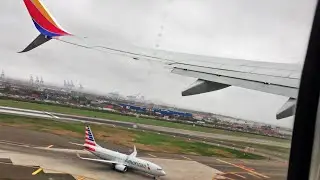 LOW CEILINGS | Southwest Airlines Boeing 737-800 In-Flight Takeoff from Newark Airport (HD)