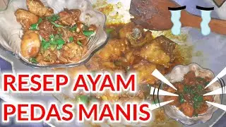 RESEP AYAM PEDAS MANIS SIMPEL | COCOK UNTUK ANAK KOS ❗️❗️❗️