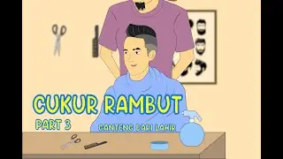 GARA GARA CUKUR RAMBUT PART 3 - Animasi Sekolah