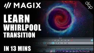 Whirlpool Transition Effect - Magix Movie Edit Pro 2020