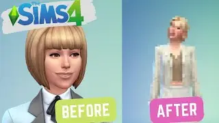 Emilia Ernest makeover | Townies makeover | Light academia style | The Sims 4