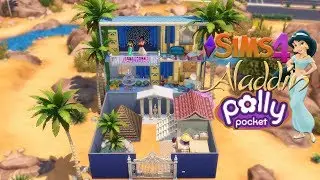 THE SIMS 4- ALADDIN POLLY POCKET HOUSE|SPEED BUILD