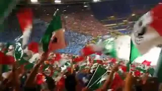 COREOGRAFIA HD CURVA NORD SUPERCOPPA TIM 2017 Juventus Lazio 2-3 13/08/2017