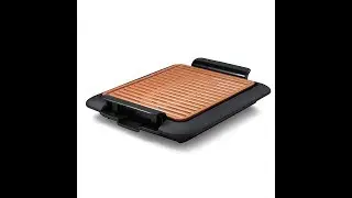 Review: Gotham Steel 1619 Smokeless Electric Grill, Large, Brown and Griddle, Portable