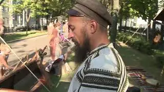 Шарманка на площадке Русско-турецкая война