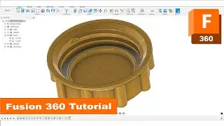 Fusion 360 Tutorial 3D Models for Printing Download & Change Canister Caps