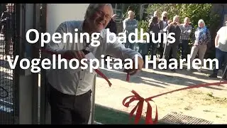 Opening Badhuis Vogelhospitaal Haarlem