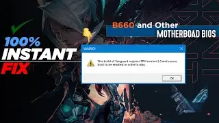 (hindi) Fix Valorant This Build Of Vanguard Requires TPM version 2.0 and Secure Boot