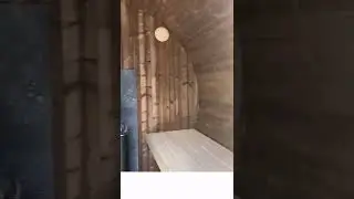 баня бочка, но куда без банных аккесуаров ?🤔 #шортс #сделайсам #красота #отдых